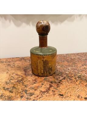 Vintage MCM Fausto Conturi, Golf Decorative Decanter Crafted in Florence, Italy